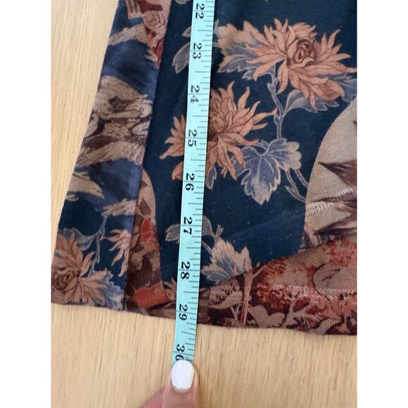 Soft Surroundings Heavenly Soft Millie Top Size Small Blue Floral High Low 2021 - Picture 11 of 11